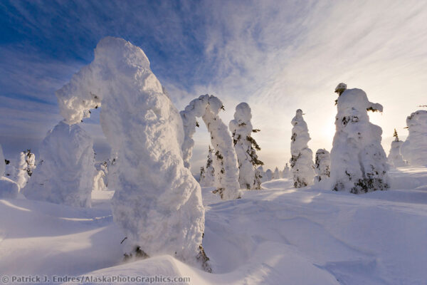 Alaska winter photos and what it is like to live in the far north.